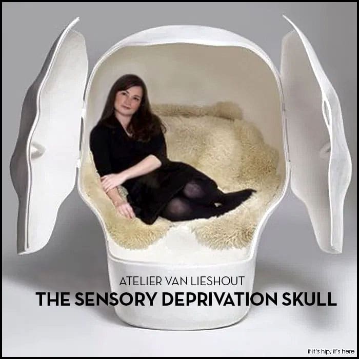 Atelier Van Lieshout Sensory Deprivation Skull