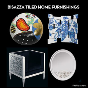 Bisazza Home Collection: Tiled Everything BUT Floors and Walls By Various Designers.