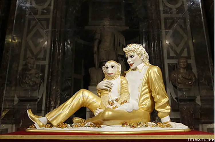 Jeff Koons Michael Jackson and Bubbles