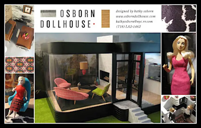 Kathy Osborn Custom dollhouse