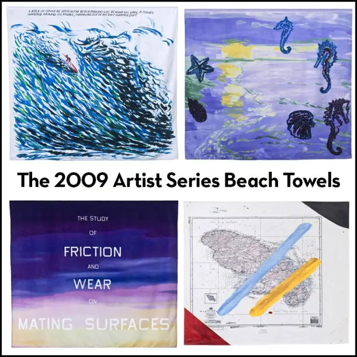 Read more about the article The 2009 Artist Beach Towels Are Here!
