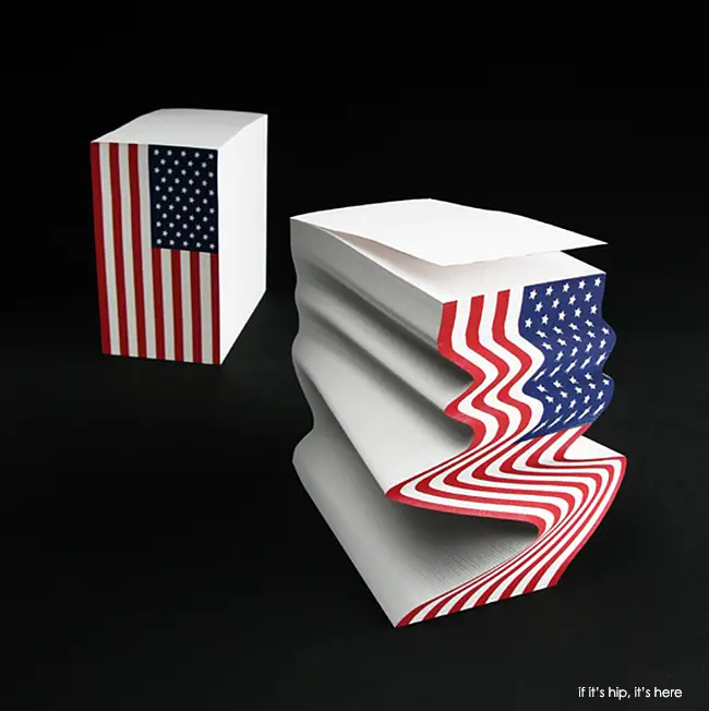 mighty morph old glory notepad IIHIH