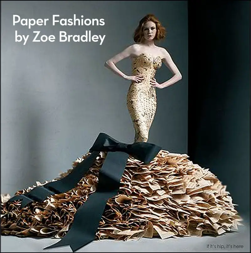 paper fashions by Zoe bradley