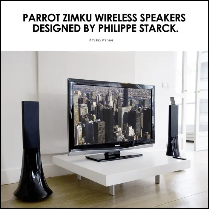 Read more about the article Stylish Wireless Tech For Parrot: The Zikmu Speakers by Philippe Starck