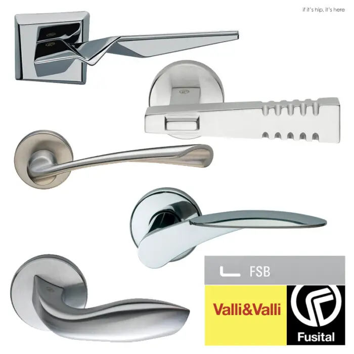 Read more about the article Getting A Handle On Design With Valli & Valli and FSB. Door Handles By Famous Architects and Designers.