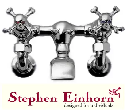 skull shaped faucets.stephen einhorn