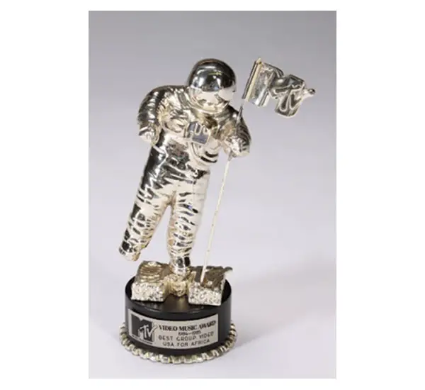 Jackson's MTV Video Music award for Best Group Video USA For Africa 1984-1985