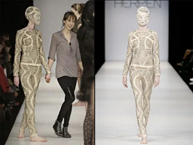 mummified fashion iris van herpen