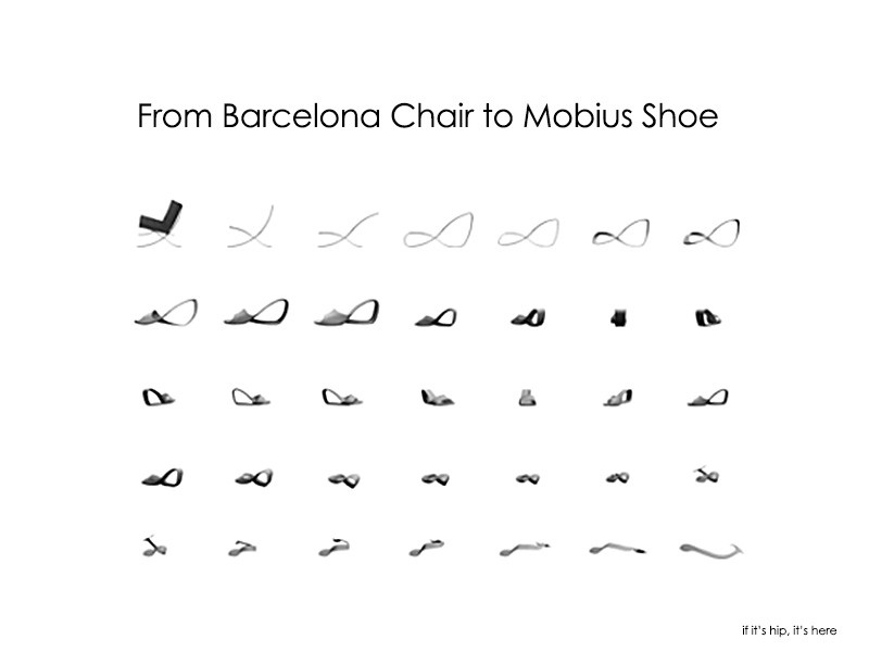 barcelona chair to UN shoe