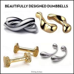 Fitness Gets Funky: Beautifully Designed Dumbbells
