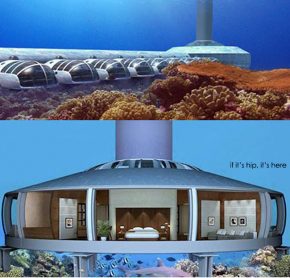 Underwater Dwellings: H2Ome and The Poseidon Resort
