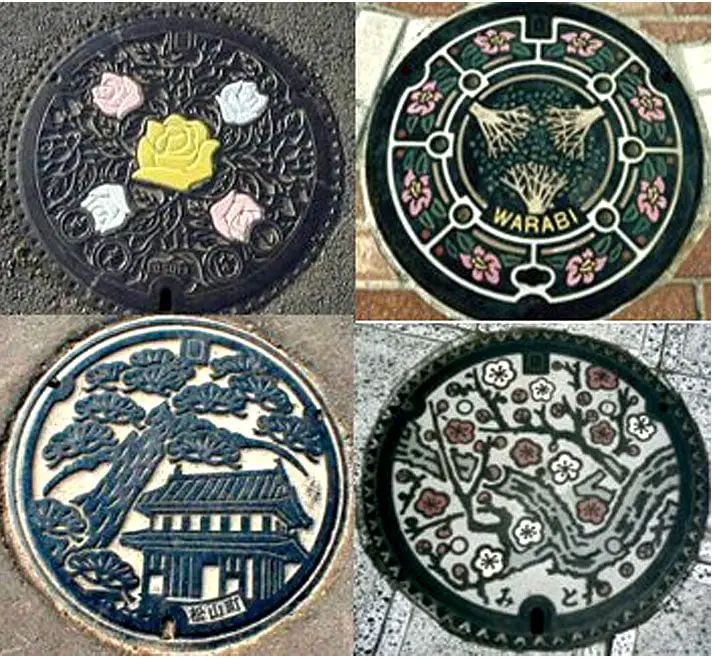 japanese manhole covers IIIHIH2