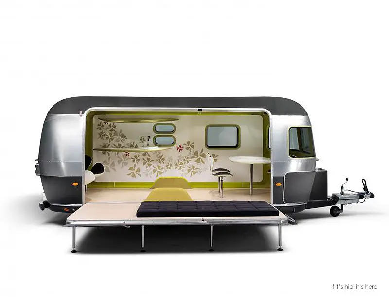 MINI AND airstream trailer