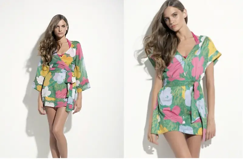 DVF Warhol Inspired Robe