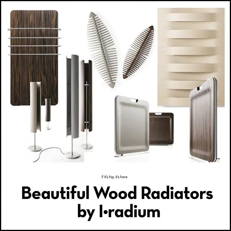 wood radiators by i-radium