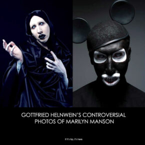 Gottfried Helnwein’s Controversial Photos Of Marilyn Manson Available As Prints