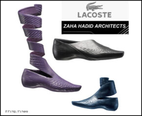 Architect Zaha Hadid Kicks Up Her Heels, Or Lack Thereof- Again.