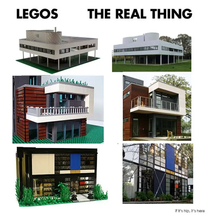 lego replicas of famous homes