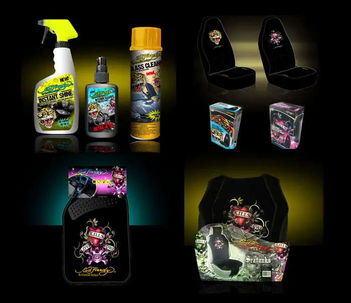 Ed Hardy Car cleaning and Car Mats IIHIH