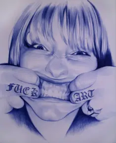 The "R rated" Ballpoint Pen Drawings of Juan Francisco Casas