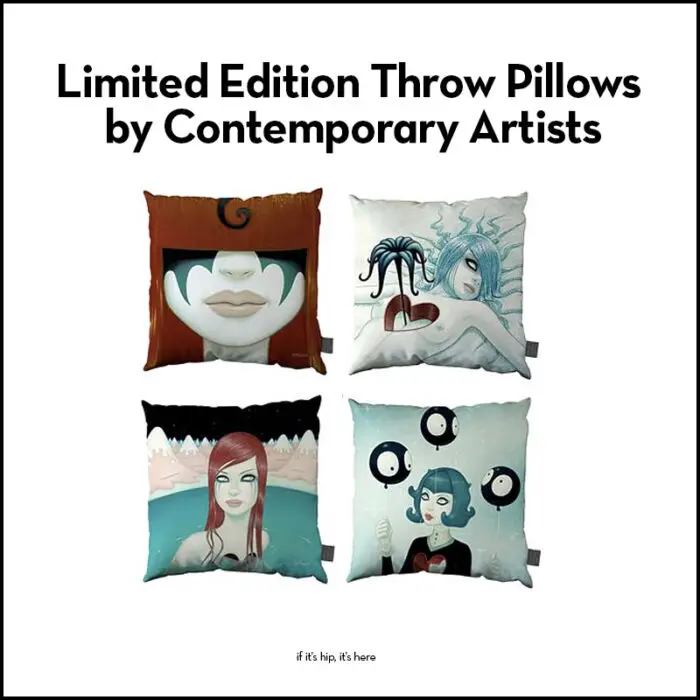 Read more about the article Limited Edition Contemporary Artists’ Work Upon Which To Rest Your Head. Or Butt.