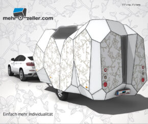 Mehrzeller – Trailer You Can Tailor! Modern Cellular Caravan Design With Configurator