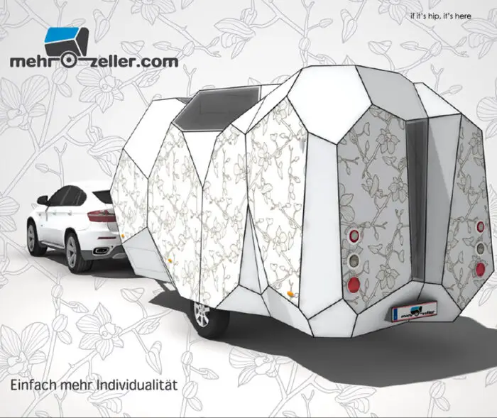 Read more about the article Mehrzeller – Trailer You Can Tailor! Modern Cellular Caravan Design With Configurator