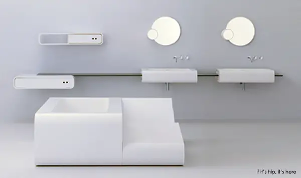 loop collection baths and sinks