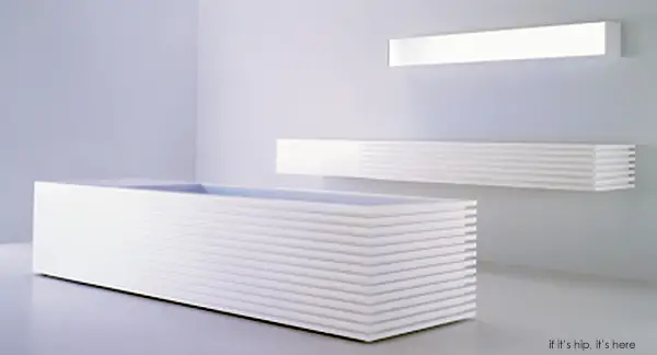 modern bathtub Line collection