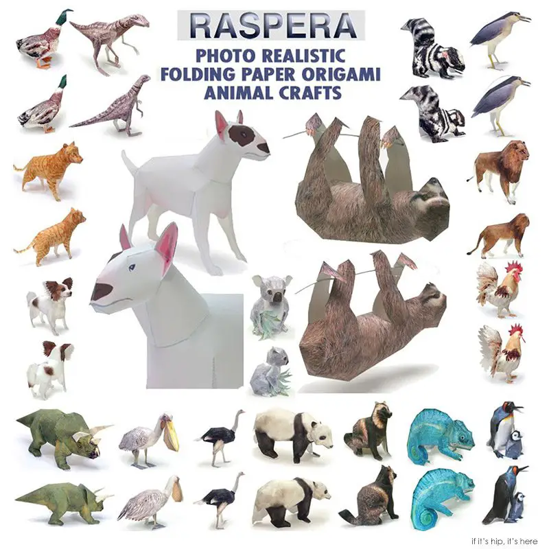 100 Paper Animals To Fold