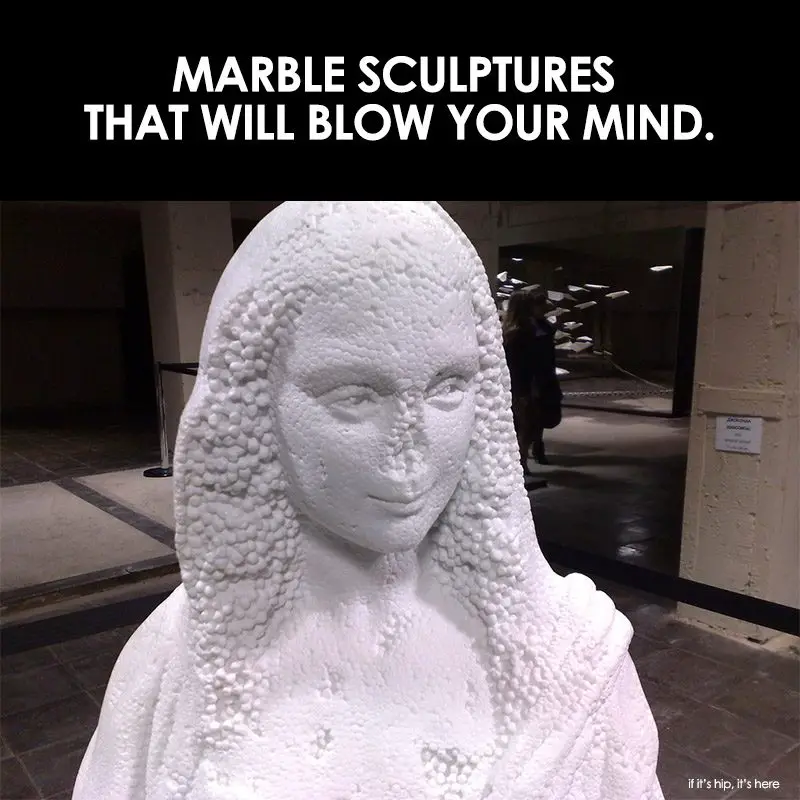 Fabio Viale marble sculptures