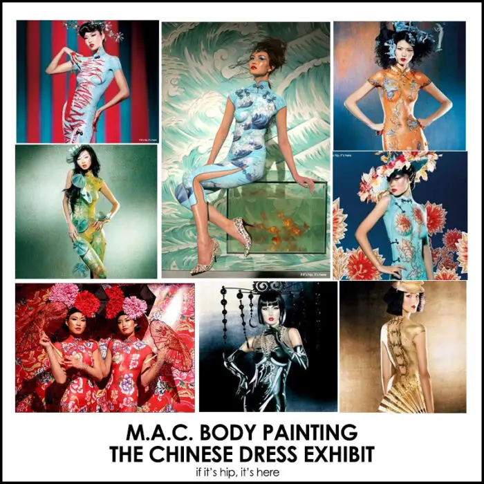 The M.A.C. Chinese Dress Body Painting