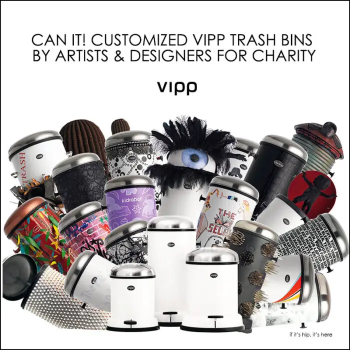 Read more about the article One Man’s Trash Is Another Man’s Treasure: Can It! The Vipp Charity Auction Of Artist Designed Cans.