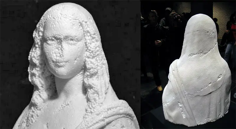 fabio viale mona lisa marble bust IIHIH