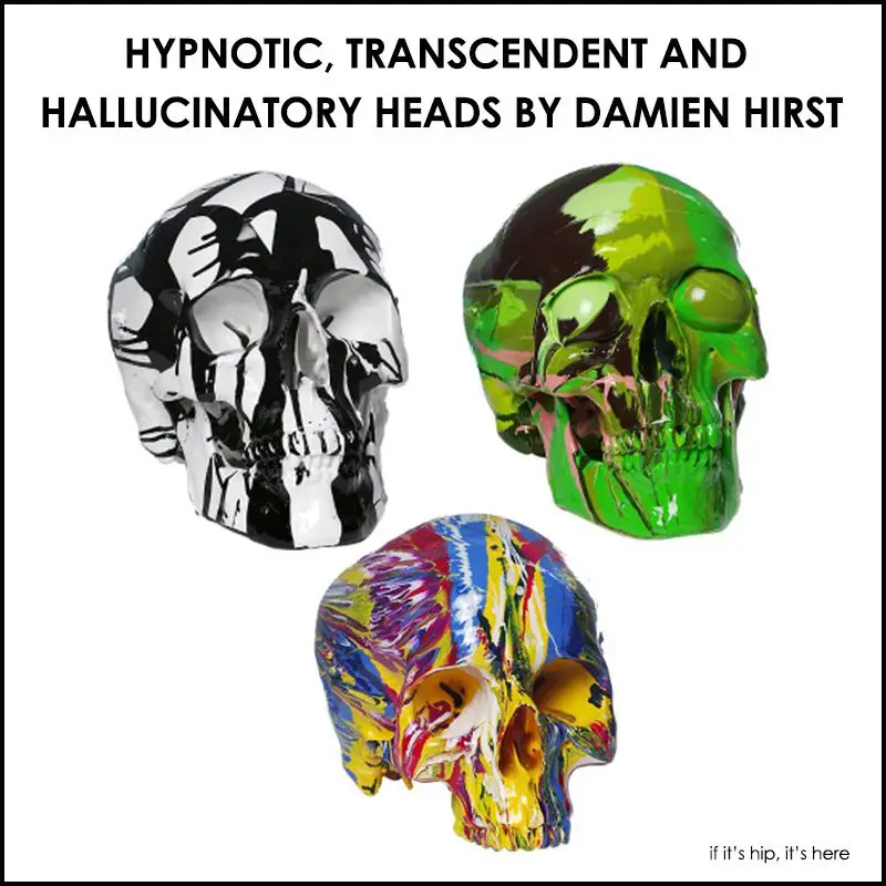 Damien Hirst skulls