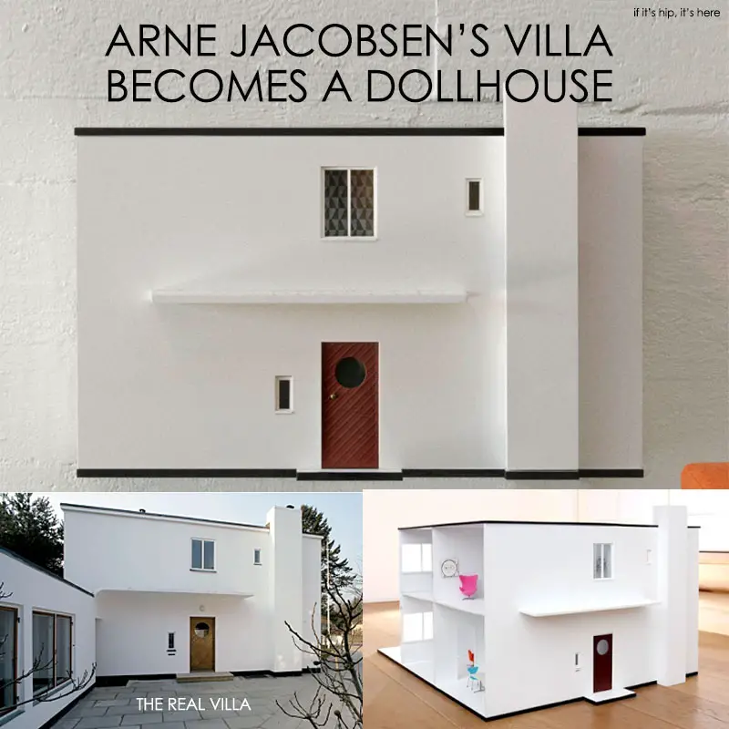 Arne Jacobsen Villa Dollhouse