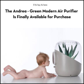 That Funky Green Modern Air Purifier Is Finally Available To Purchase