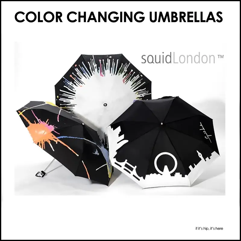 color changing umbrellas
