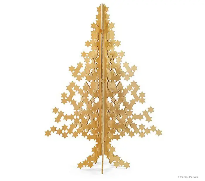 super star wooden holiday-tree
