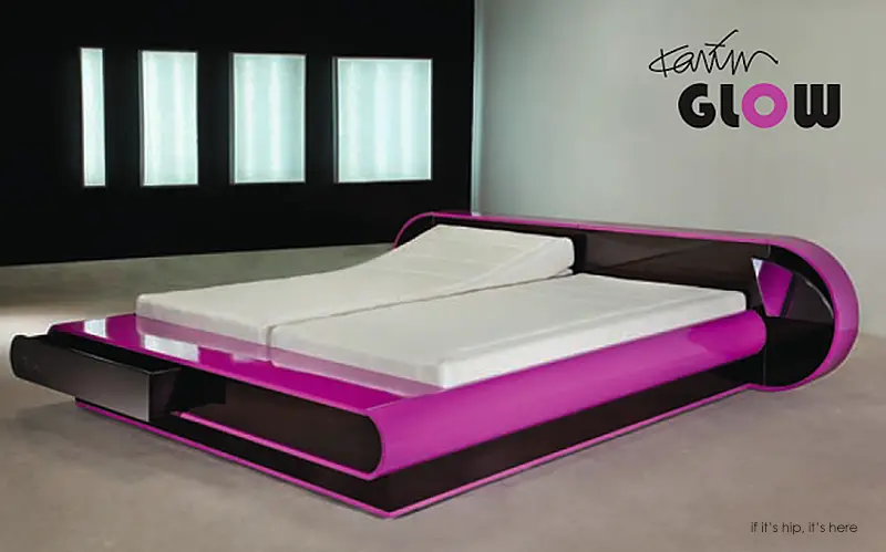 karim rashid glow bed