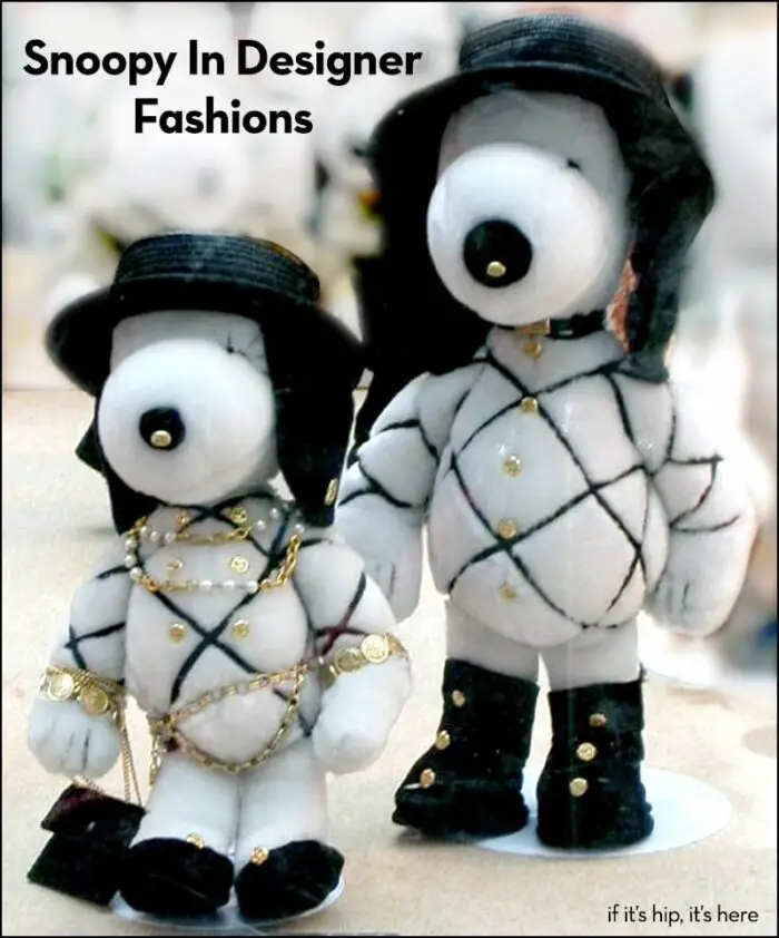 Read more about the article Snoopy Dons Designer Duds For Japan’s Fashion Week, But It’s Not The First Time.