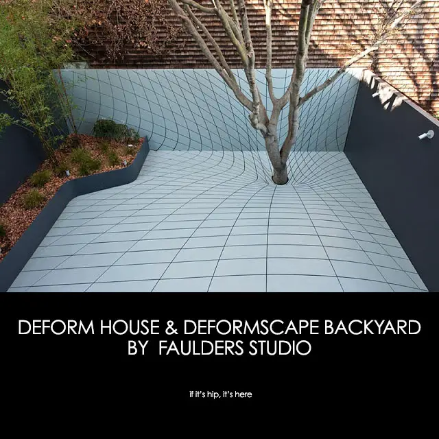 Read more about the article Dizzying Design: Deform House & Deformscape Backyard From Faulders Studio
