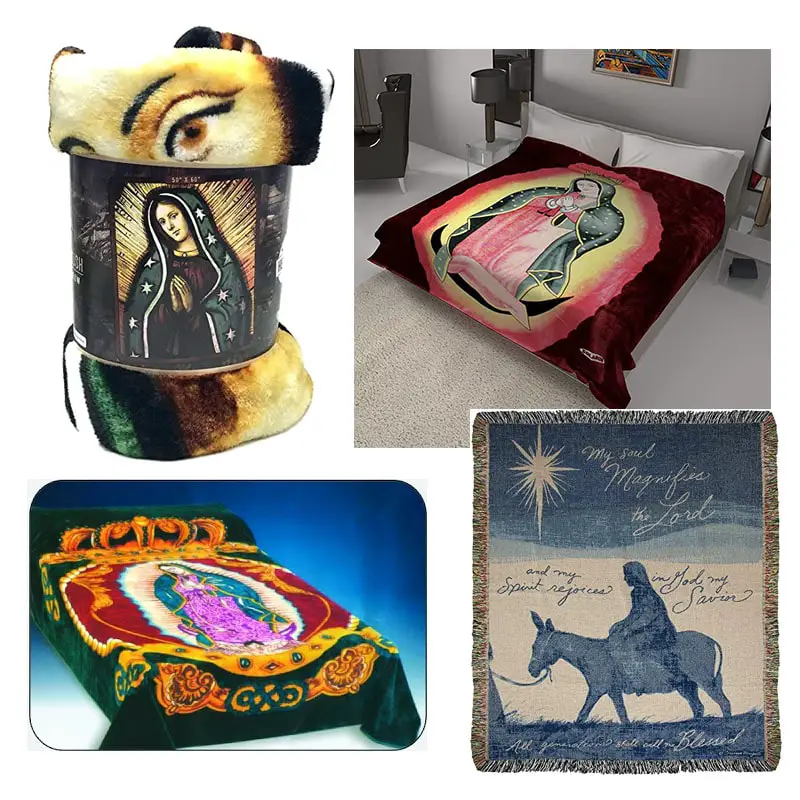 virgin mary blankets