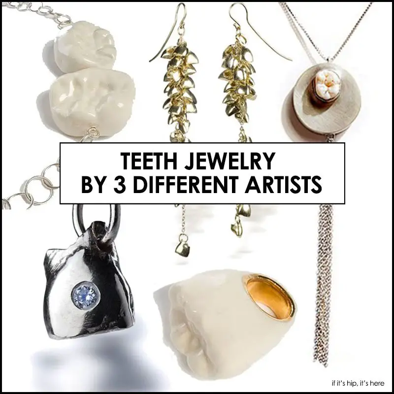 Human Teeth in Jewelry