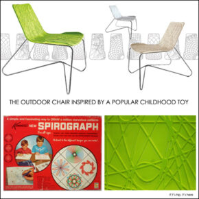 Childhood Toy Inspires Award Winning Chair Design, The Aprro Spiro Chair