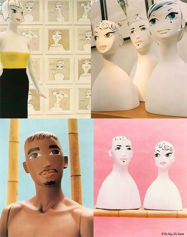 Jeffrey Fulvimari mannequins for pucci