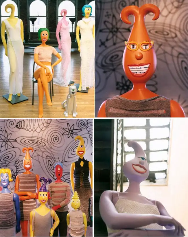 Kenny scharf mannequins