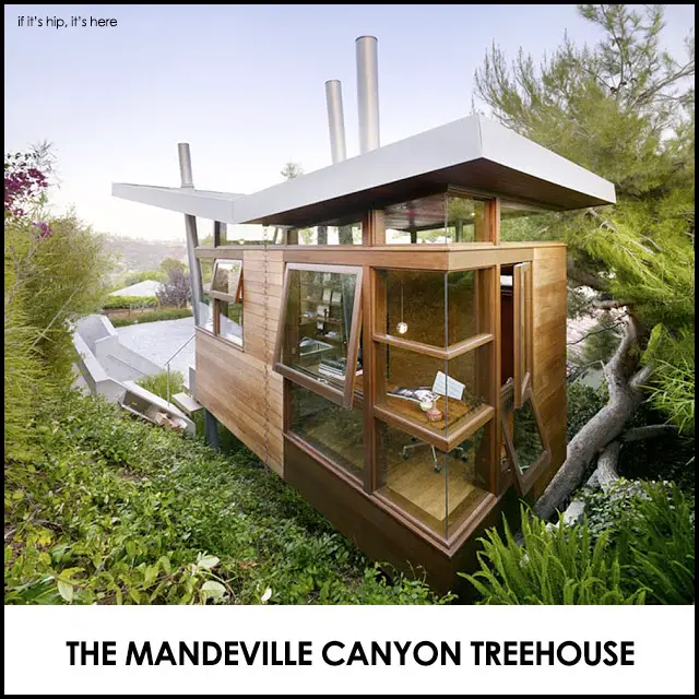 Read more about the article Modern Treehouse is 1 of 5 Finalists For House Of The Year. The Mandeville Canyon Treehouse.