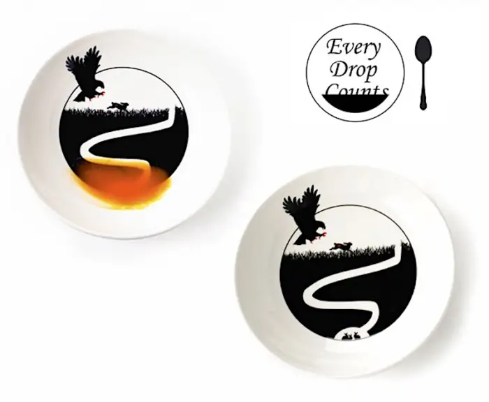 Read more about the article Every Drop Counts. Tilted Soup Bowls That Tell A Story As You Slurp.