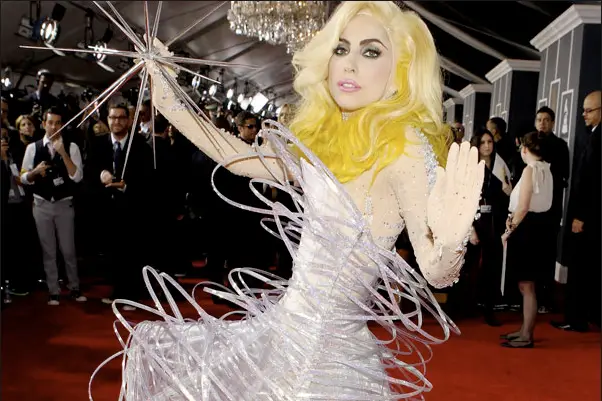 gaga at grammys